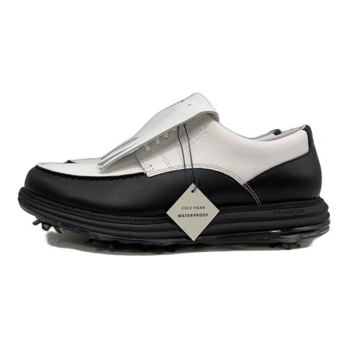 COLE HAAN (コールハーン) ゴルフシューズ C42165 メンズ SIZE 7 1/2 ホワイト×ブラック