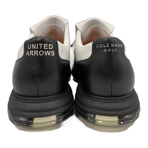 COLE HAAN (コールハーン) ゴルフシューズ C42165 メンズ SIZE 7 1/2 ホワイト×ブラック