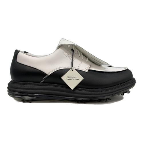 COLE HAAN (コールハーン) ゴルフシューズ C42165 メンズ SIZE 7 1/2 ホワイト×ブラック