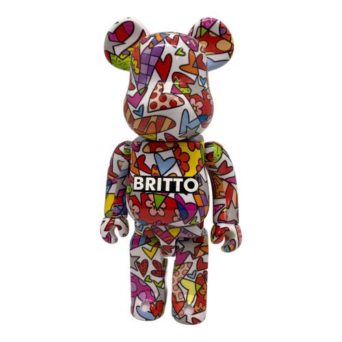 BE@RBRICK (ベアブリック) ROMERO BRITTO HEART 100％ 400％ その他ホビー ヤケ有