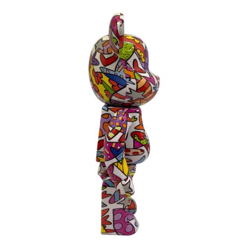 BE@RBRICK (ベアブリック) ROMERO BRITTO HEART 100％ 400％ その他ホビー ヤケ有