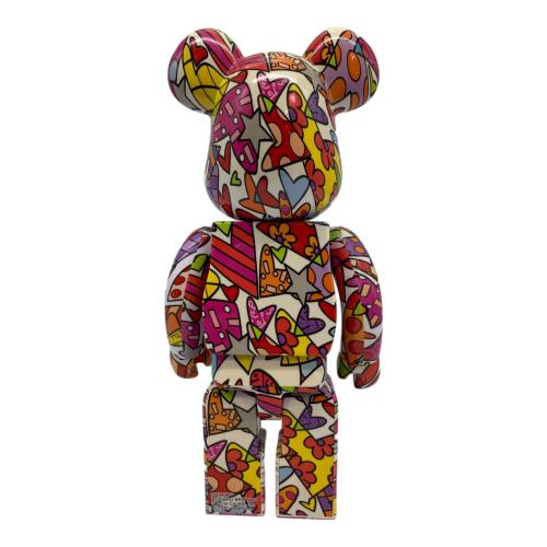 BE@RBRICK (ベアブリック) ROMERO BRITTO HEART 100％ 400％ その他ホビー ヤケ有