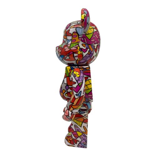 BE@RBRICK (ベアブリック) ROMERO BRITTO HEART 100％ 400％ その他ホビー ヤケ有