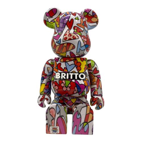 BE@RBRICK (ベアブリック) ROMERO BRITTO HEART 100％ 400％ その他ホビー ヤケ有