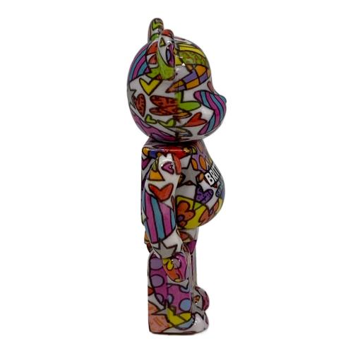 BE@RBRICK (ベアブリック) ROMERO BRITTO HEART 100％ 400％ その他ホビー ヤケ有