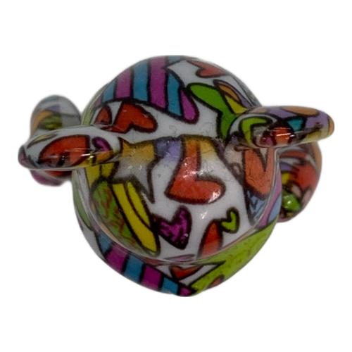 BE@RBRICK (ベアブリック) ROMERO BRITTO HEART 100％ 400％ その他ホビー ヤケ有