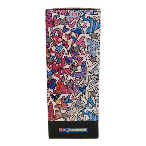 BE@RBRICK (ベアブリック) ROMERO BRITTO HEART 100％ 400％ その他ホビー ヤケ有