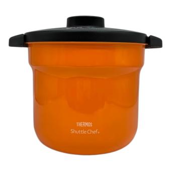 THERMOS (サーモス) 真空保温調理器 KBJ-4500 シャトルシェフ 4.3L (4~6人用) オレンジ