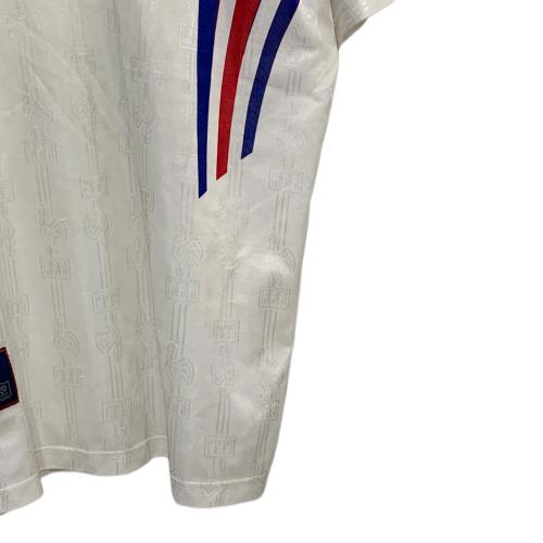 adidas (アディダス) ゲームシャツ フランス代表 90ｓ メンズ SIZE L ホワイト×ブルー