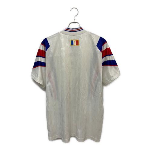 adidas (アディダス) ゲームシャツ フランス代表 90ｓ メンズ SIZE L ホワイト×ブルー