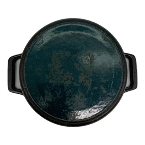 Staub (ストウブ) 両手鍋 ブラック ココットロンド12cm