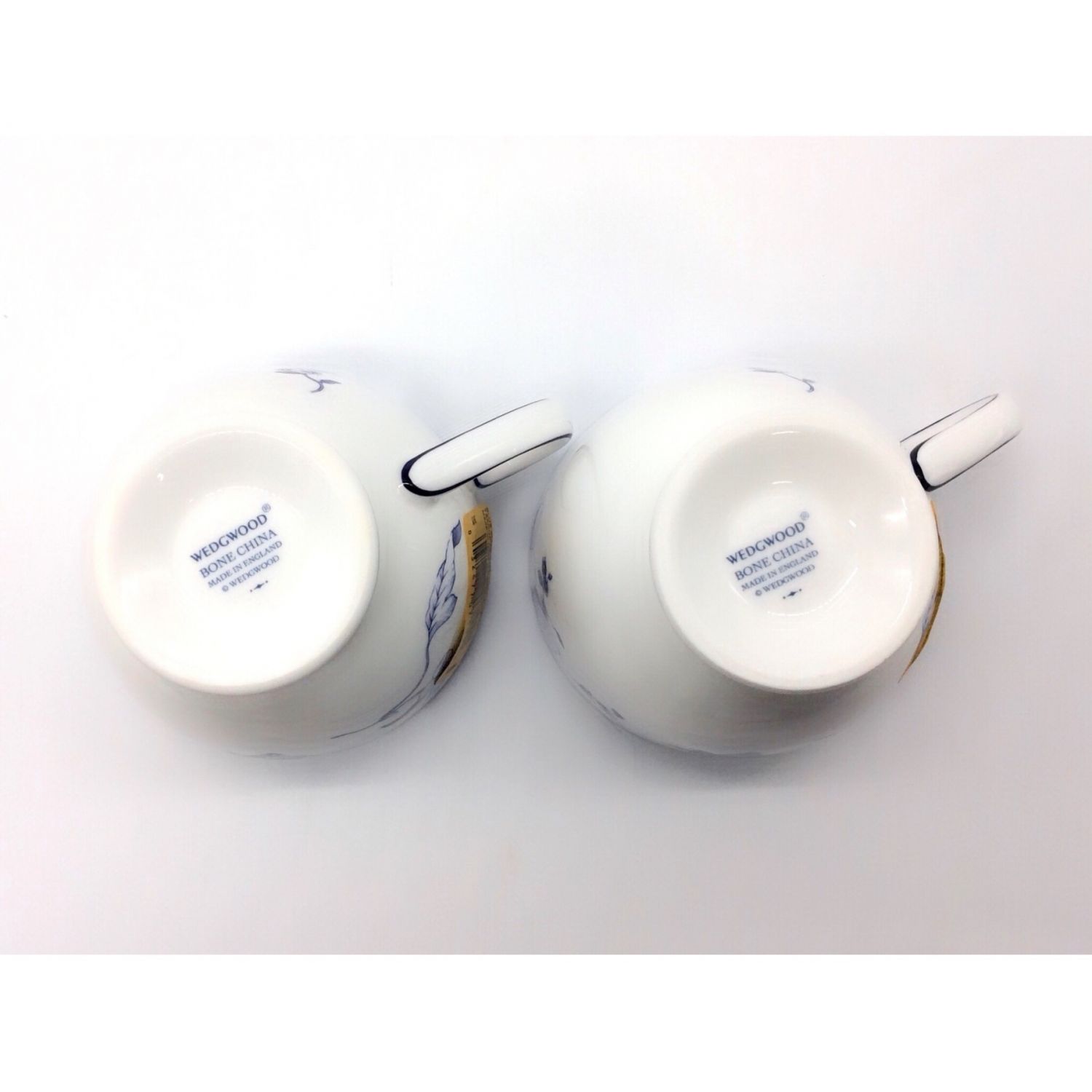 Wedgwood ウェッジウッド カップ ソーサー 未使用品 ブループラム 2pセット ブループラム 2pセット 未使用品 トレファクonline
