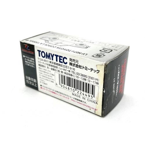TOMYTEC (トミーテック) トミカ トミカリミテッドヴィンテージ TLV-N07c トヨタ カローラ 1500GL