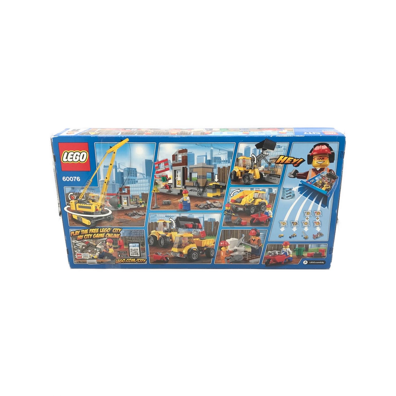 LEGO レゴシティ 解体工事現場 廃盤品 60076 - 知育玩具