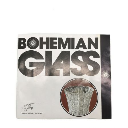 Bohemia (ボヘミア) ロックグラス ブルーラスターローズ オールドファッション 6個セット