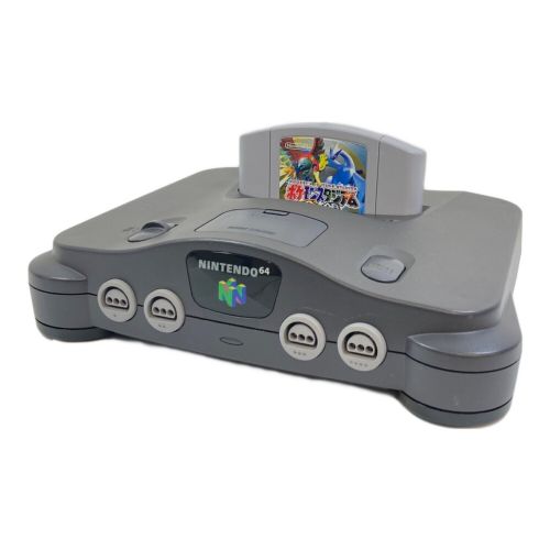 Nintendo (ニンテンドウ) Nintendo64 カセット付き NUS-001 動作未確認 ■