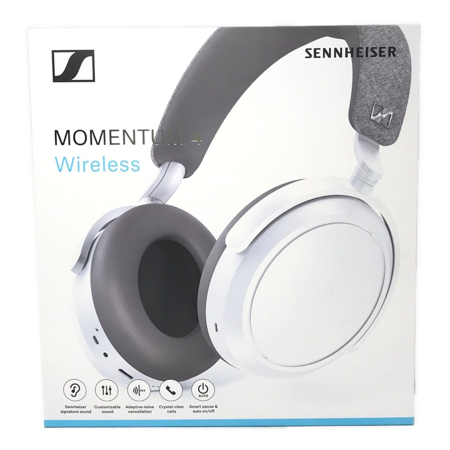 ゼンハイザー MOMENTUM 4 Wireless White - ヘッドホン