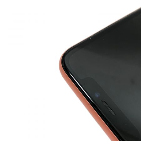 iPhoneXR MT0A2J/A au 64GB iOS バッテリー:Bランク(84%) 程度:Cランク ▲ サインアウト確認済 357375094526436