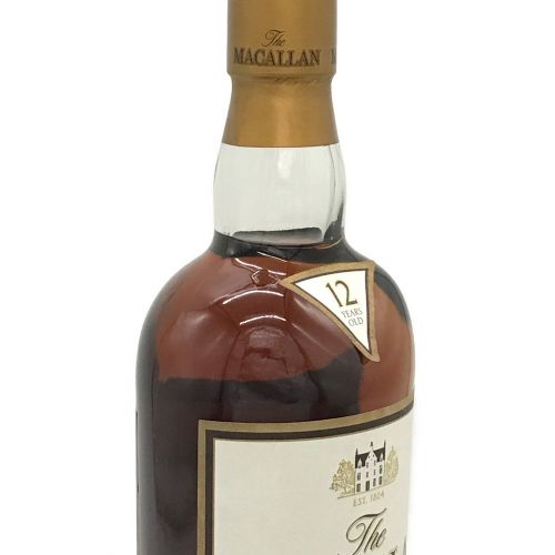 マッカラン (MACALLAN) スコッチ 700ml シェリーカスク 12年 旧ボトル 未開封