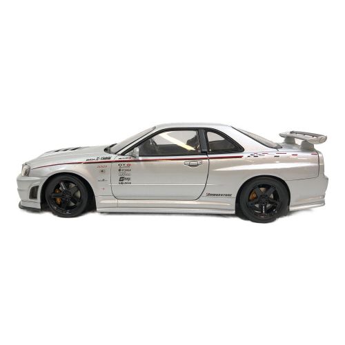 AUTOart (オートアート) ダイキャストカー ニッサン スカイラインGT-R (R34)  Z-TUNE 1/18