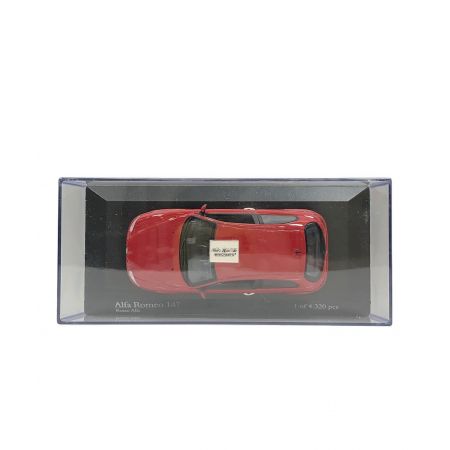 MINICHAMPS (ミニチャンプス) ミニカー レッド 1/43 Alfa Romeo 147