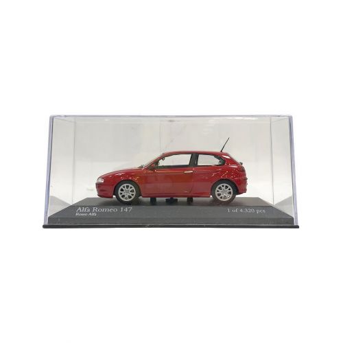 MINICHAMPS (ミニチャンプス) ミニカー レッド 1/43 Alfa Romeo 147