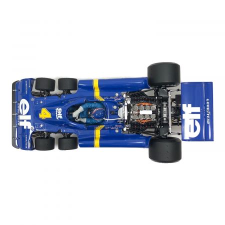 エグゾト ミニカー 1/18 ティレル フォード スウェーデンGP 1976 Exoto Tyrrell P34 #4 6 Wheeler Elf Depailler GPC97042