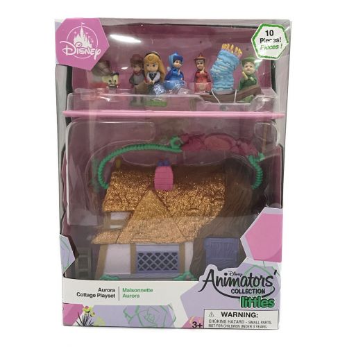 DISNEY (ディズニー) フィギュア オーロラ コテージ プレイセット Animators COLLECTION littles