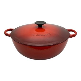 LE CREUSET (ルクルーゼ) マルミット レッド 26cm