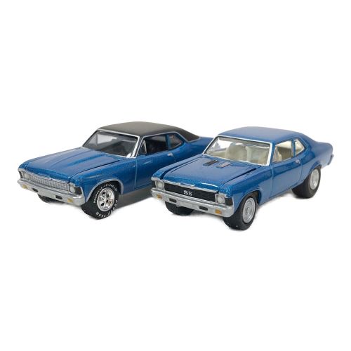 JOHNNY LIGHTNING (ジョニーライトニング) ミニカー 2台 1969 CHEVY NOVA