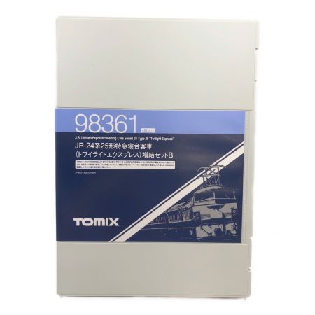 TOMIX (トミックス) Nゲージ トワイライトエクスプレス JR 24系25形特急寝台客車 増結セットB 98361