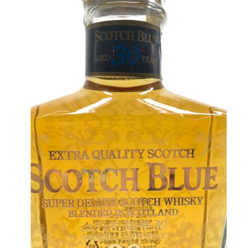 スコッチブルー スコッチ Super Deluxe Scotch Whisky 500ml 30年 製造日:2010.06.01 未開封