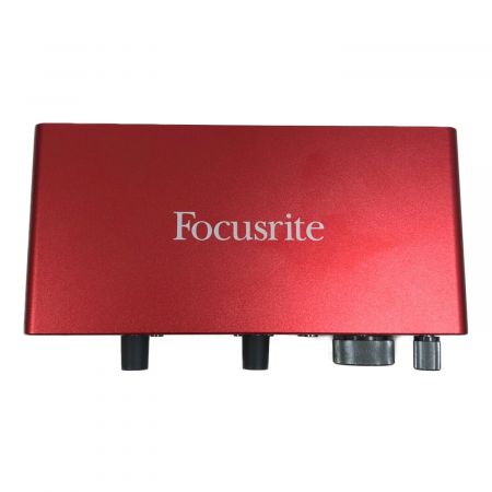 Focusrite (フォーカスライト) オーディオインターフェイス Scarlett2I2 -
