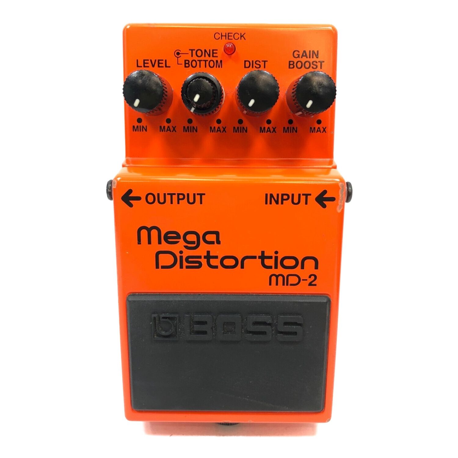 BOSS (ボス) ディストーション MegaDistortion MD-2 MADE IN TAIWAN