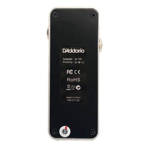 D'Addario（ダダリオ）ペダルチューナー PW-CT-20｜トレファクONLINE