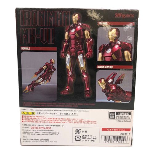 MARVEL (マーベル) フィギュア 開封品 IRON MAN MK-VII S.H.Figuarts