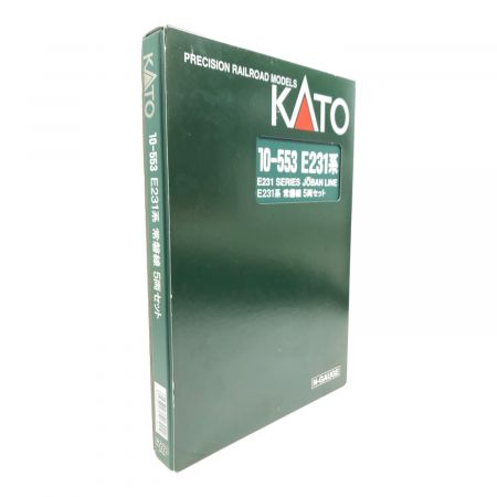 KATO (カトー) Nゲージ E231系常磐線5両セット 10-553 シール一部使用済み