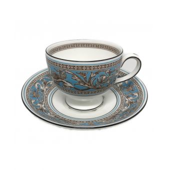 Wedgwood ウェッジウッド カップ&ソーサー フロレンティーン・ターコイズ