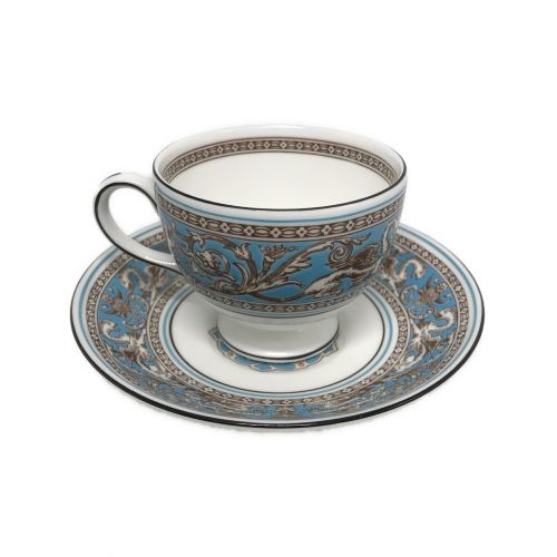 Wedgwood ウェッジウッド カップ&ソーサー フロレンティーン・ターコイズ