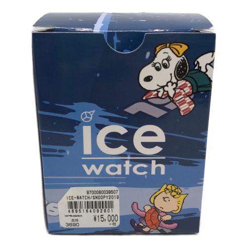 ice watch×SNOOPY リストウォッチ 銀座三越SNOOPYコラボ2019限定モデル