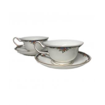 Wedgwood ウェッジウッド カップ&ソーサー OSBORNE オズボーン 2客セット/デザート皿2枚