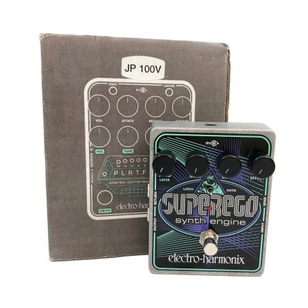 Electro Harmonix (エレクトロハーモニクス) シンセエンジンエフェクター 箱・ステッカー付 SUPEREGO