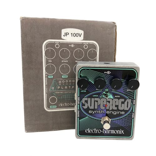 Electro Harmonix (エレクトロハーモニクス) シンセエンジンエフェクター 箱・ステッカー付 SUPEREGO