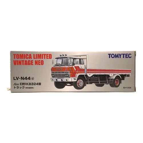 TOMYTEC (トミーテック) ミニカー 日野 KB324型トラック(レッド×ホワイト) TOMICA LIMITED VINTAGE NEO LV-N44