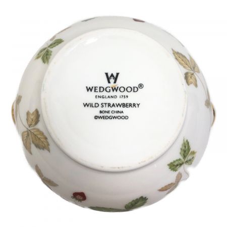 Wedgwood ウェッジウッド シュガーポット ワイルドストロベリー