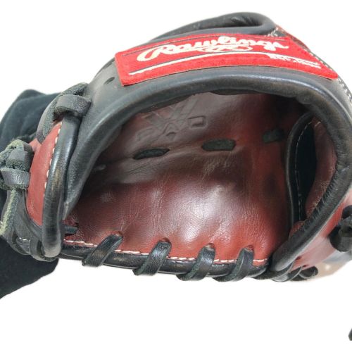 RAWLINGS (ローリングス) グローブ ブラウン×ブラック　HYPER TECH 内野用 右利き用 軟式用