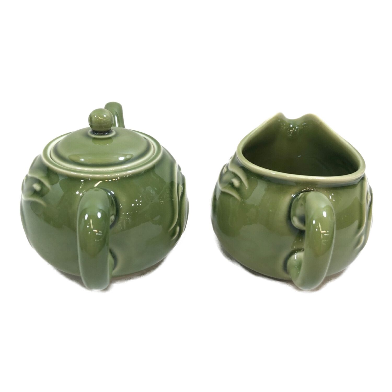 乾唐軒 台湾茶器セット 緑釉 活瓷｜トレファク