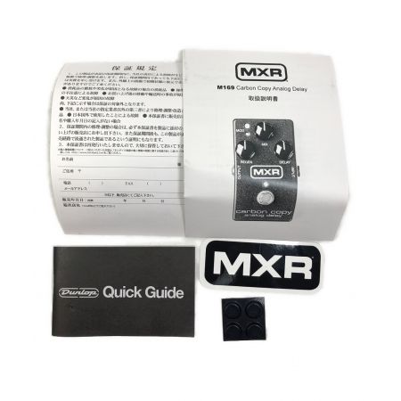MXR (エムエックスアール) MXR carbon COPY analog delay 程度A M169