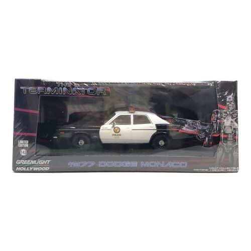 GREENLIGHT (グリーンライト) ミニカー THE TERMINATOR 1977 DODGE MONACO