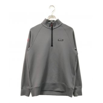 BRIEFING (ブリーフィング) ゴルフウェア(トップス) メンズ SIZE M グレー 2022年 3D LOGO HALF ZIP BBG223M06